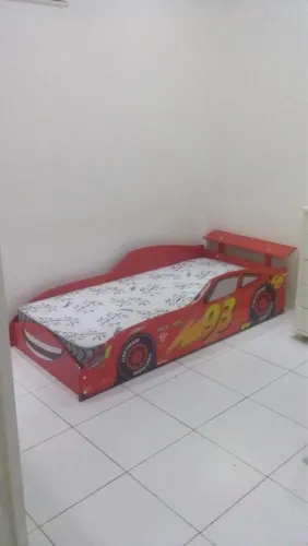 Cama solteiro Relâmpago McQueen