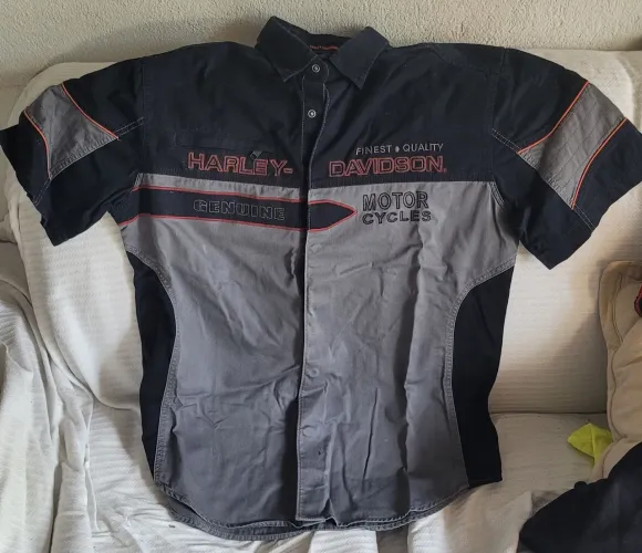 Camisa estilosa Harley Davidson, original<br><br>Tamanho G