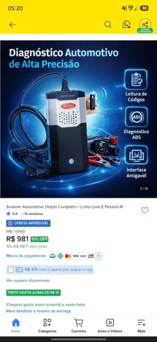 Scanner delphi completo
