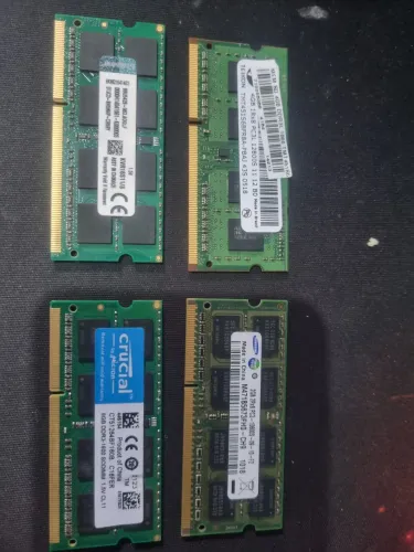 Memórias RAM para Notebook DDR3 / DDR3L