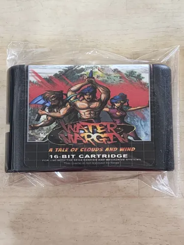 Classico jogo de porradaria Water Margin A tale of Clouds and Wind de mega drive