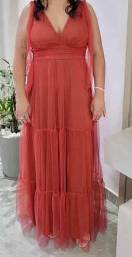 Vestido Terracota 