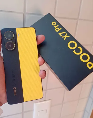 Poco X7 pro 5G 512GB/12GB semi novo completo