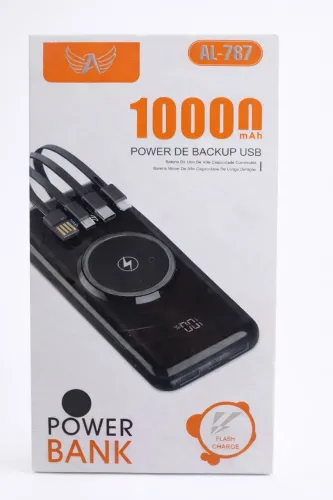 Carregador Portátil Power Bank 10.000mAh com Recarga Rápida