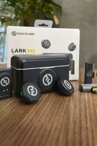 Microfone lapela Hollyland Lark M2