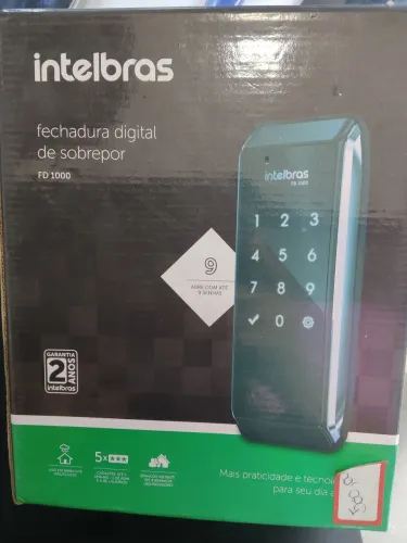 FECHADURA DIGITAL DE SOBREPOR (INTELBRAS)