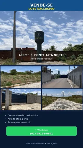 Lote Ponte Alta Norte Gama