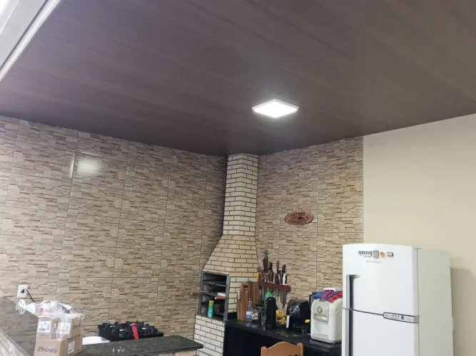 Divisórias drywall forro e piso vinílico 