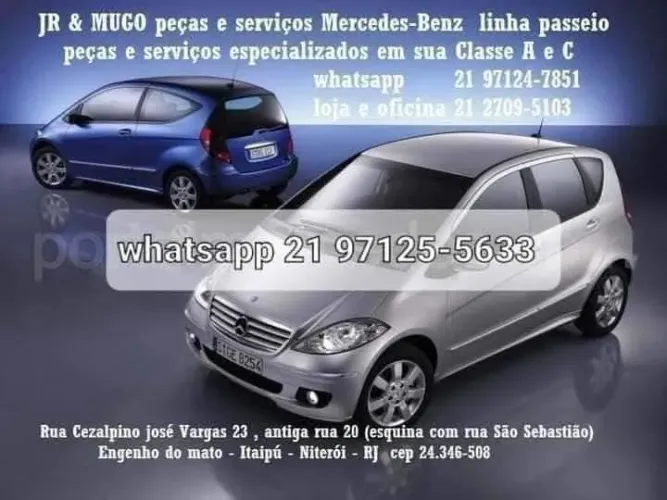 Peças e serviços Mercedes classe A