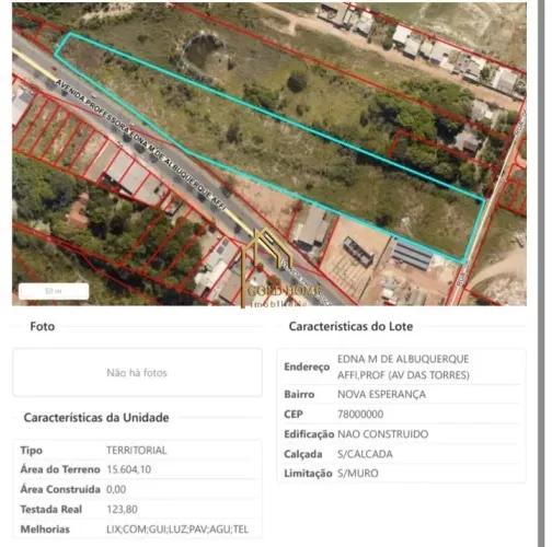 Vendo terreno comercial com mais de 15.000 m²