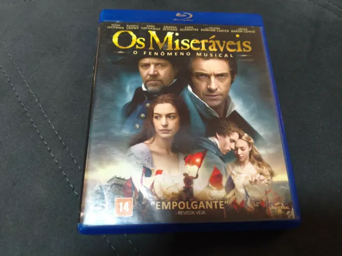 Blu-ray Os Miseráveis (2012) Original - Excelente Estado