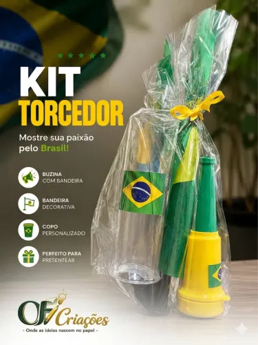 Kit torcedor Copa 2026