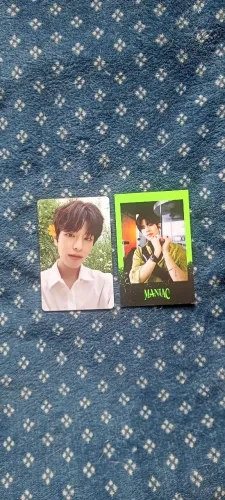 2 photocards do straykids seungmin das eras de no easy e oddinary!!