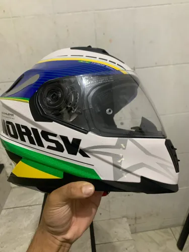 Capacete norisk ff302(Brasil) novo somente o capacete tamanho 62