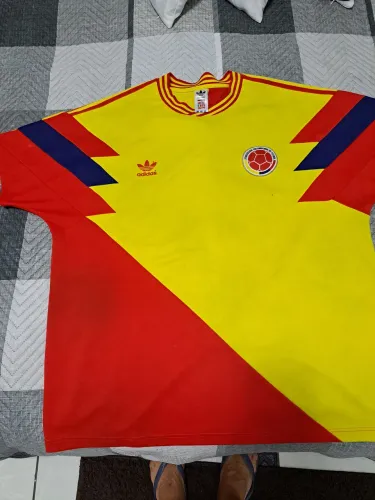 Camisa da Colômbia Mashup 1990 Retrô 