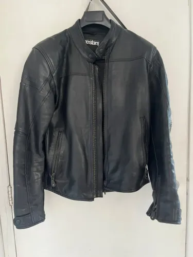 Jaqueta de couro Alpinestars Brera