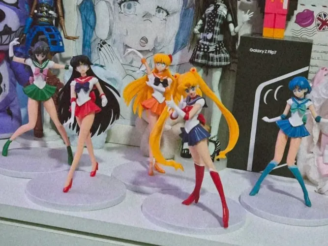 Conjunto Action Figures Sailor Moon "Bonecas"