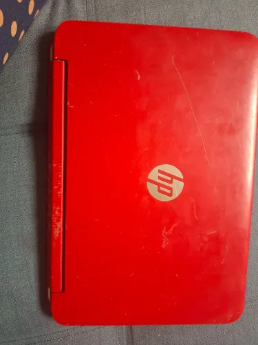 Notebook HP ? Para peças / Não liga ? Vermelho