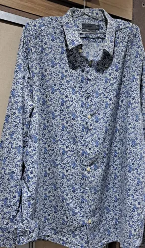 Camisa social masculina 100 % algodão Oficina Reserva