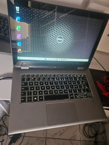 Notebook Dell Processador i5 8gb SSD 240GB TELA TOUCH TECLADO RETROILUMINADO Bateria NOVA