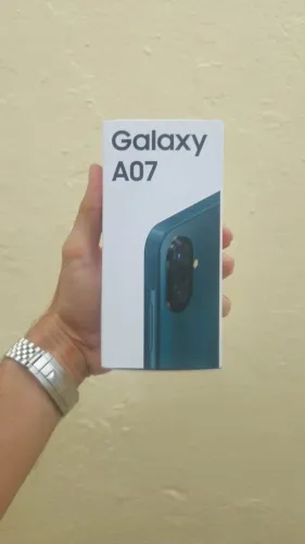 Samsung A07 Câmera 50MP 4/128GB LACRADO Aceitamos Cartões