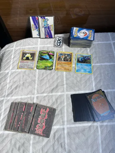 Lote Pokémon + Yu-Gi-Oh + Magic 