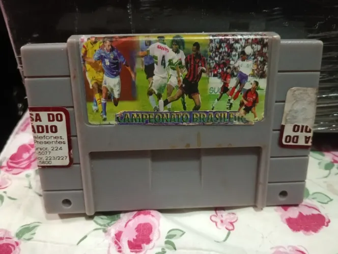 Jogo de super Nintendo Campeonato brasileiro original