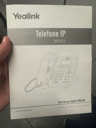 Aparelho de telefone YEALINK