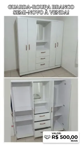 Vendo guarda-roupas em ótimo estado
