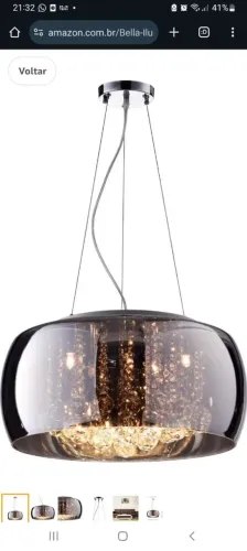 Lustre pendente 
