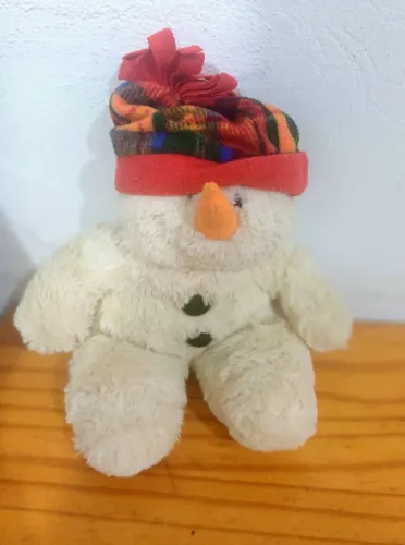 Ursinho de Pelúcia (Médio) - Boneco de Neve