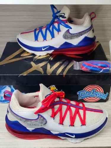 Nike LeBron 17 Low "Tune Squad" do filme Space Jam looney tunes