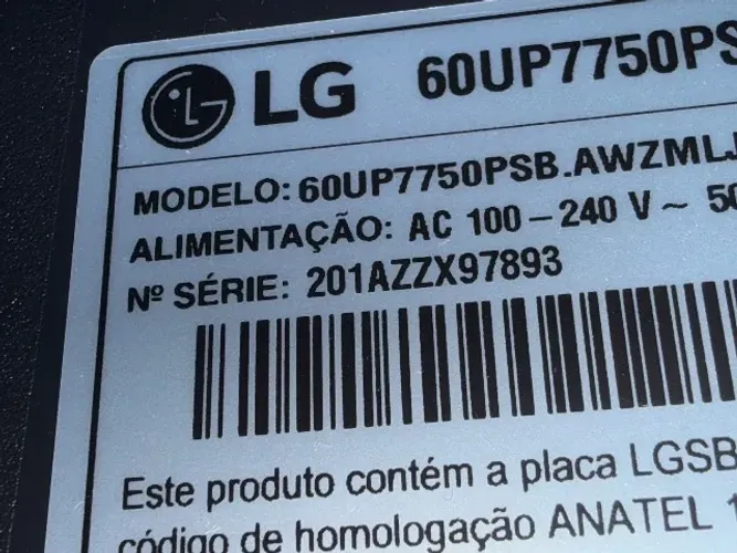 TV 60 Polegadas 4K LG