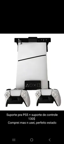 Suporte de parede e Base PS5