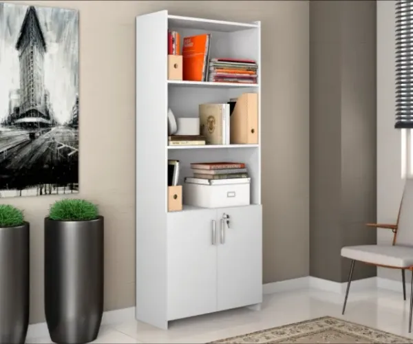 Multiuso Escritório 2 Portas c/ Chave DIVIDIMOS EM ATÉ 10X SEM JUROS