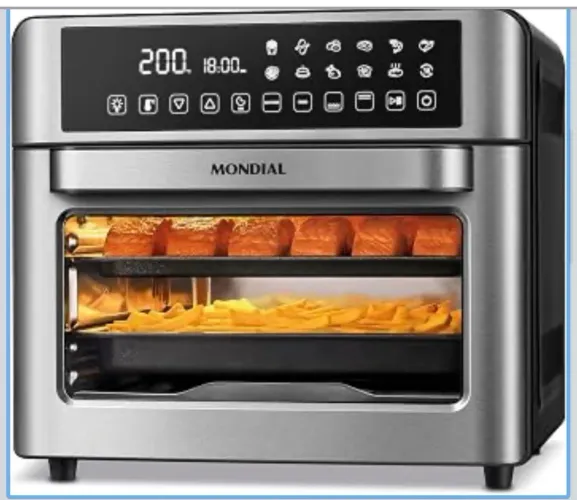 AIR FRIER MONDIAL COM FORNO AFO 25 Litros