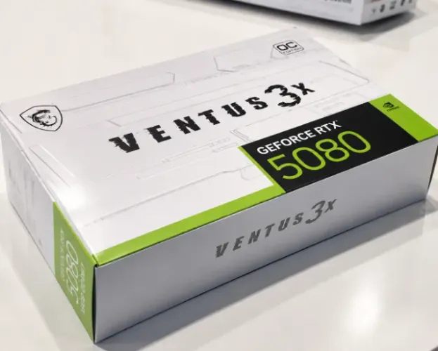 MSI GeForce RTX 5080 Ventus 3X OC White 16GB GDDR7