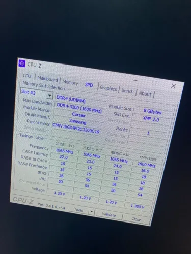 Memória Corsair Vengeance RGB pro 16gb 3200mhz (ddr4)