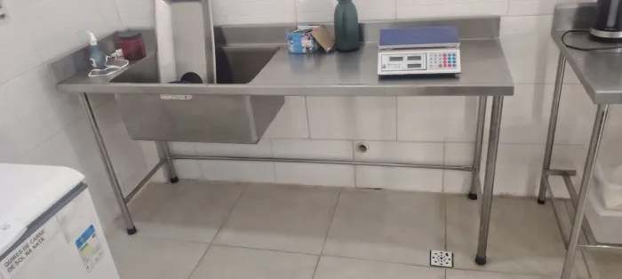 Pia inox profissional