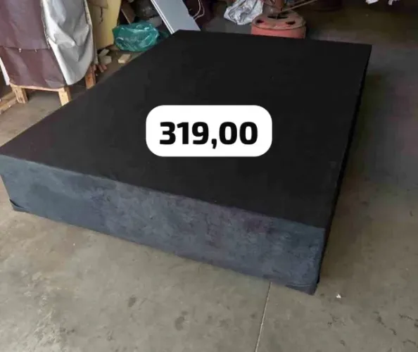 Cama box casal base
