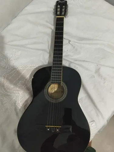 ? VIOLÃO MEMPHIS PRETO ? ÓTIMO ESTADO ?