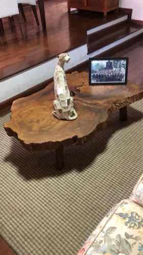 Mesa de centro imbuia