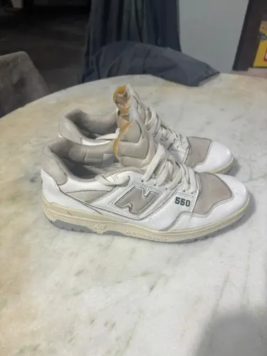 Tenis New Balance 550 Cream White