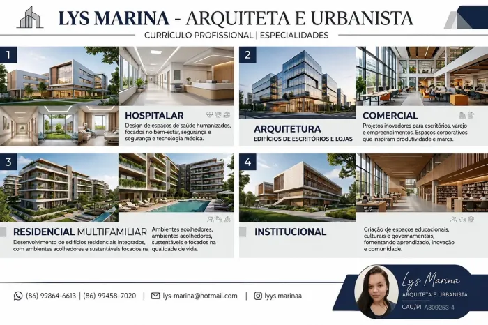 Arquiteta e Urbanista completa em Teresina