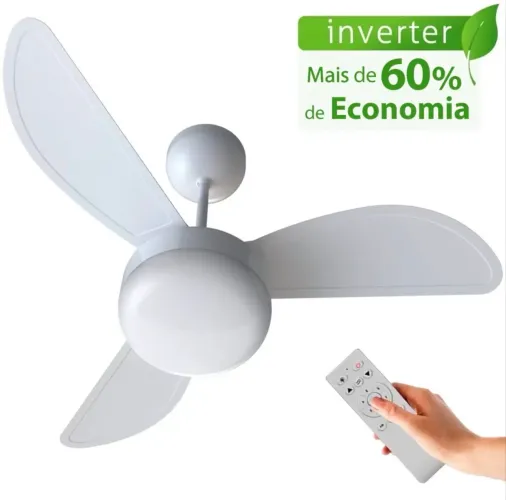 Ventilador de teto Ventisol Fênix Controle remoto - Novo