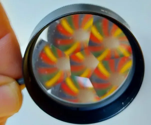 Lente Prisma Miragem 6R para Foto e Vídeo, 49mm, duplicadora de imagem. Importada do Japão