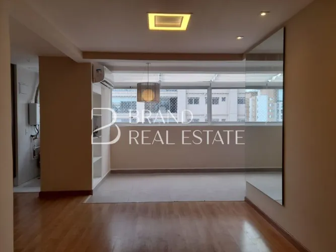 Apartamento para locação com 92m² 2 quartos e 2 vagas no Campo Belo