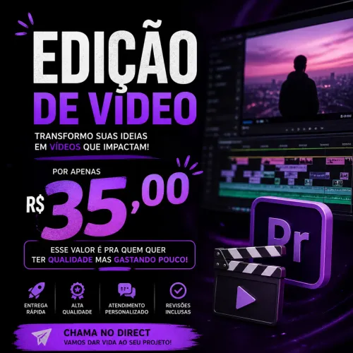 EDITO SEU VÍDEO! 