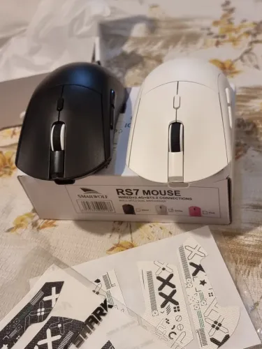 Mouse Smailwolf Rs7 Novo Unidade (Mesma fabrica atack shark custando menos)