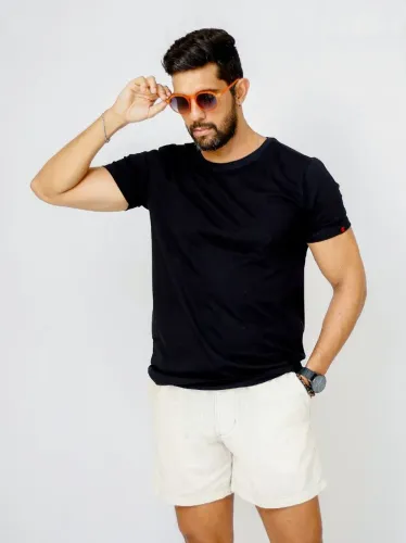 Camiseta Masculina Roos Stone 100% Algodão Premium - M, G e GG